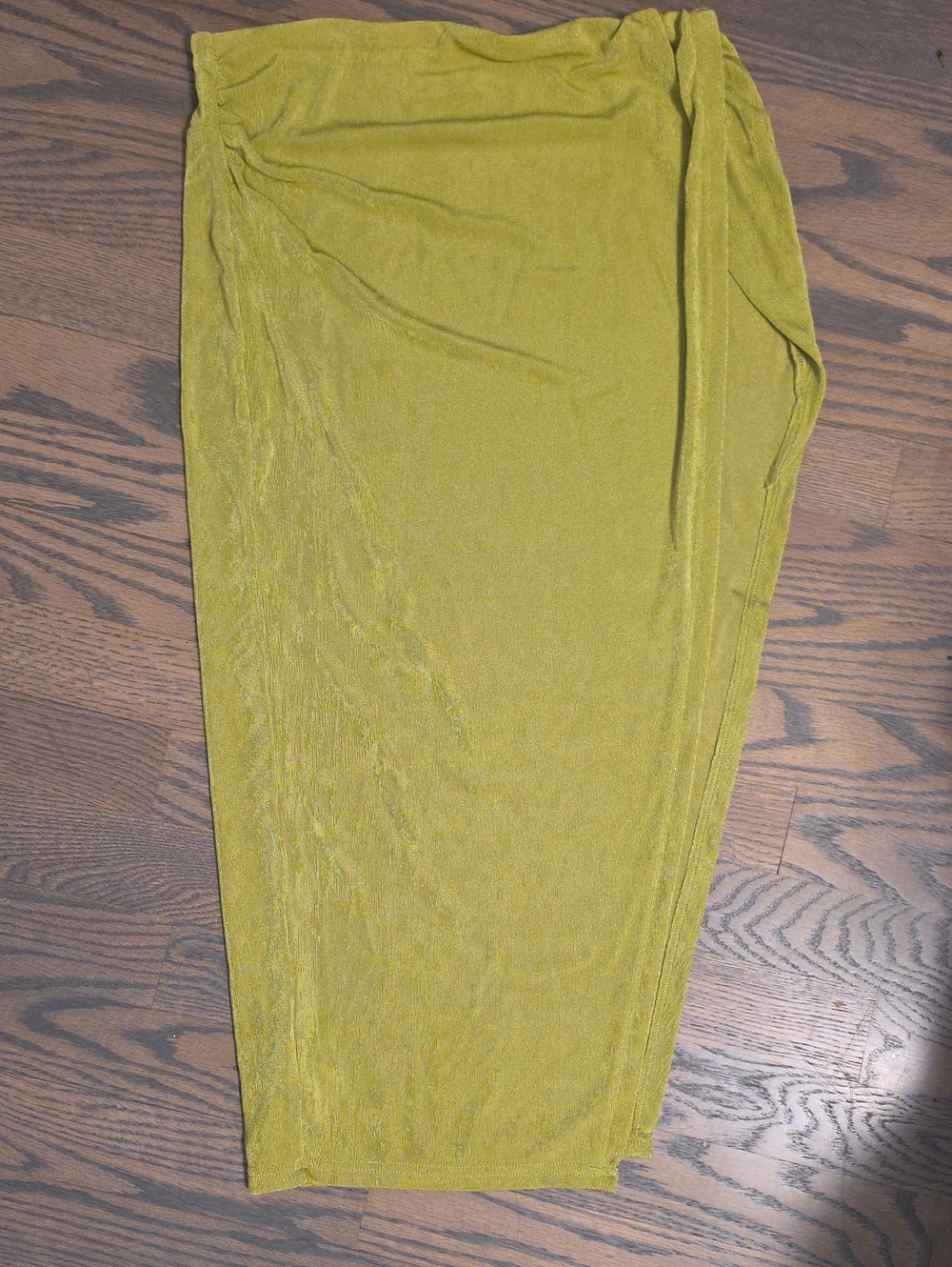 Cupshe Chartreuse Cover-Up Sarong Skirt